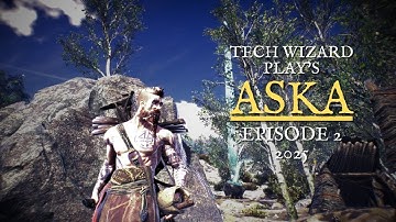 ASKA 2025 Ep. 2 - Building the First Viking Settlement!