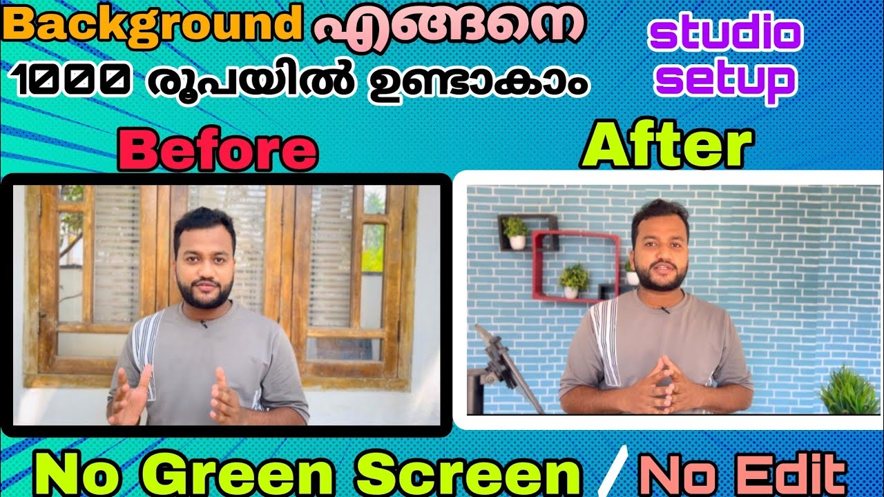 YouTube Background Setup | YouTube Studio Setup at Home