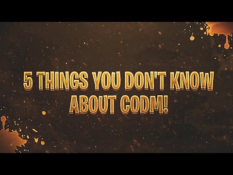 5 Things You Didn't Know Of In COD mobile