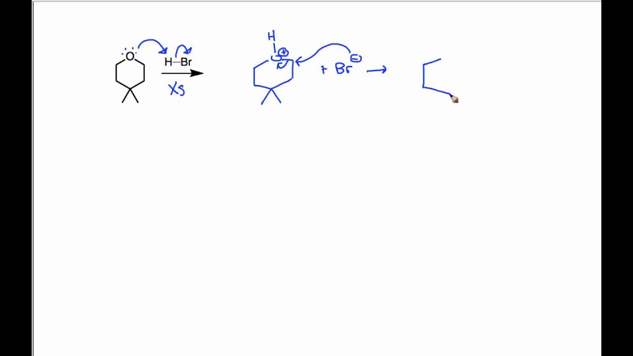 Ether Cleavage With HX YouTube