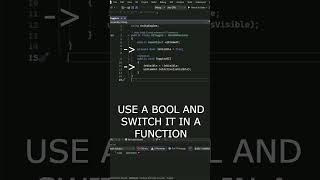 How to create a toggle button in Unity