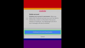 How to Deactivate a Facebook Account