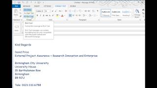 How to create and use the auto text function in outlook