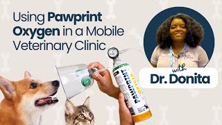 This Mobile Veterinary Clinic is using portable oxygen for pets