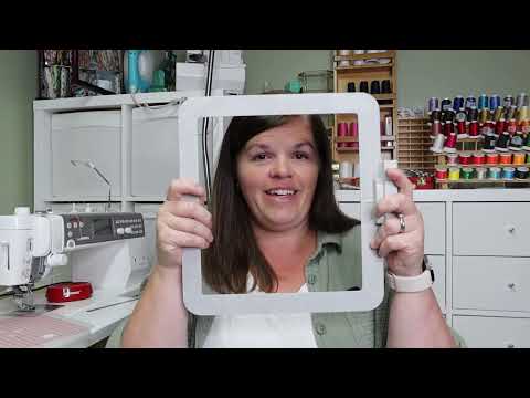 Testing the SEWTECH Magnetic Hooping System for Home Embroidery