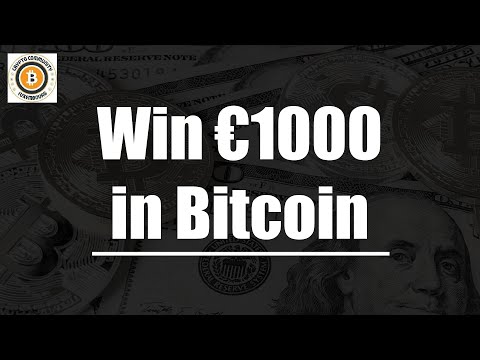 Win €1000 In Bitcoin
