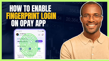 How To Enable FINGERPRINT LOGIN On Opay App [Opay Biometric Login]