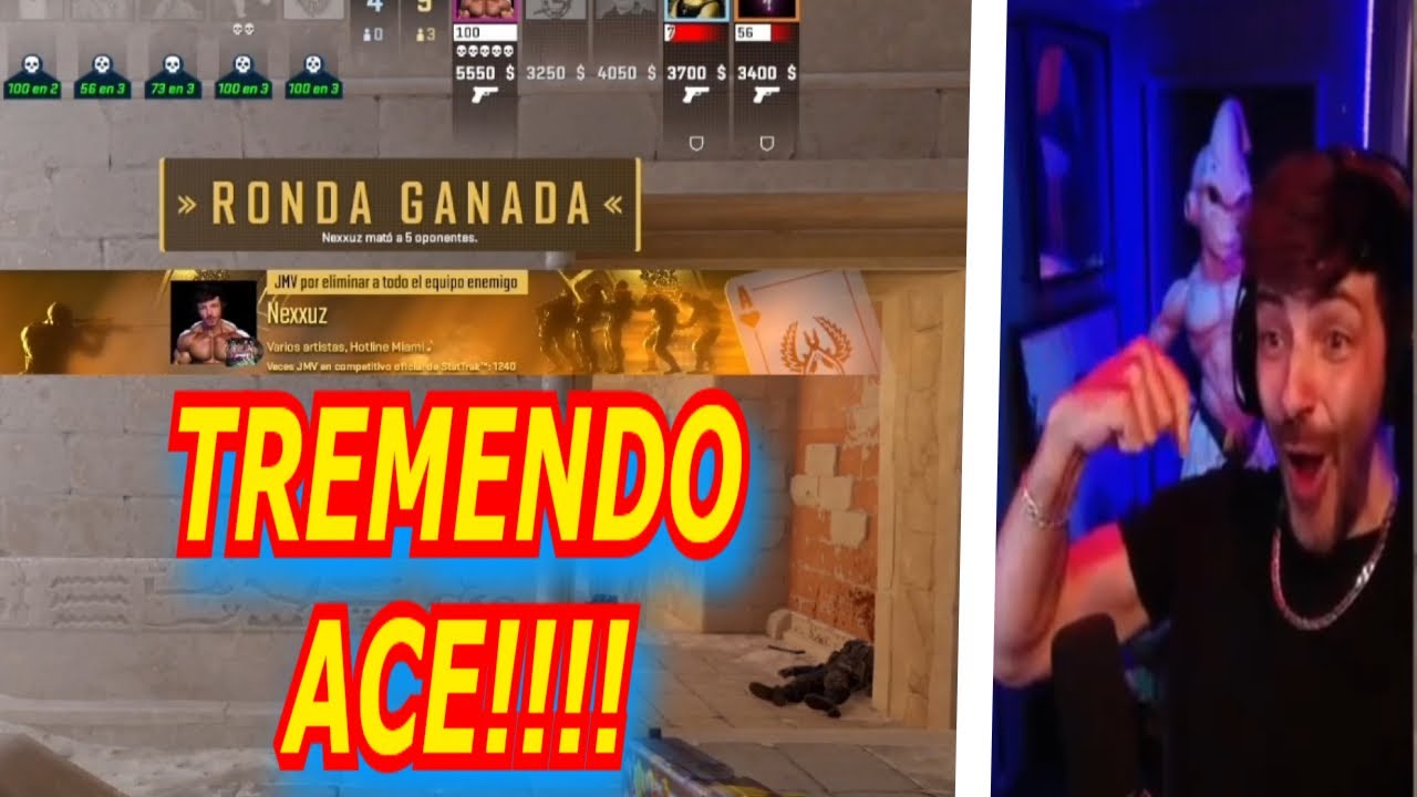NEXXUZ y los ARKEANOS JUGANDO al COUNTER STRIKE 2 ( NEXXUZ SE HACE UN ACE🔥💀)