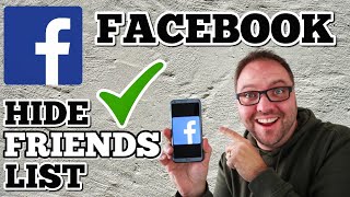 How to Hide Friends Lists on Facebook - Android App - 2020 screenshot 4