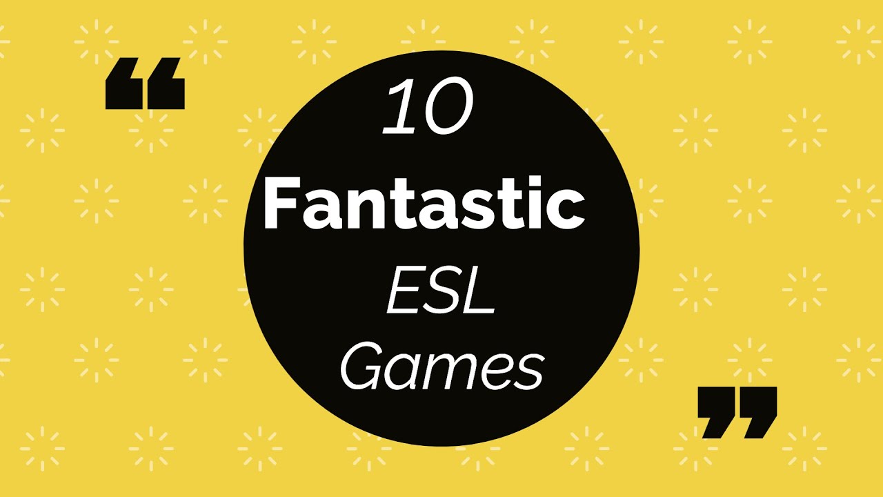 10 Online Games For Esl Class With