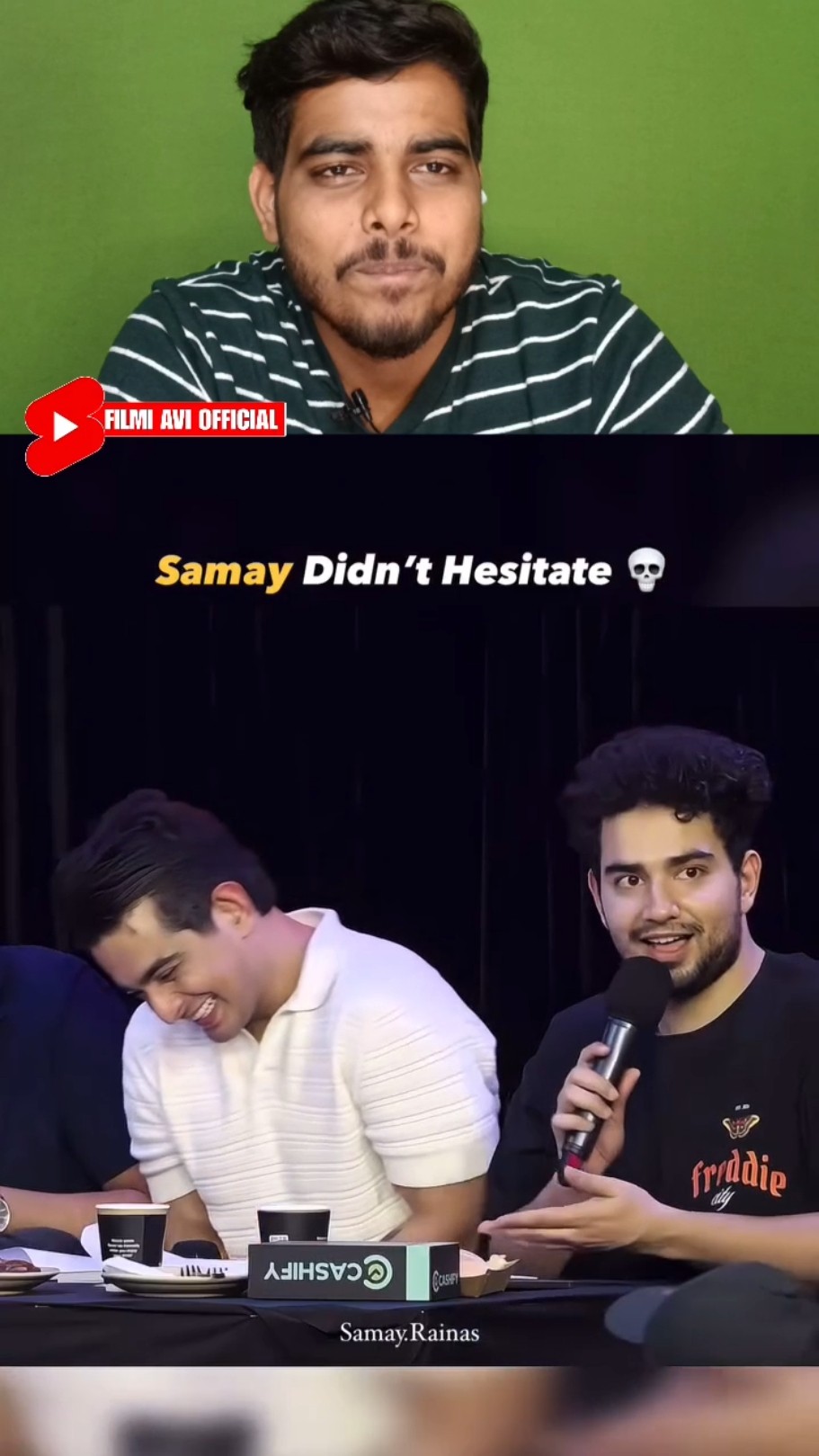 Samay Raina Roast Mythpat Reaction Video | #shorts #trendingshorts #viralshorts #samayraina #comedy
