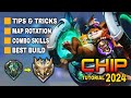 Chip tutorial  guide 2024 english combo skills best build tips  tricks  mobile legends