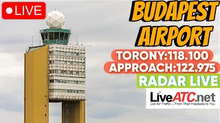 🔴(BUD) Budapest Airport❗✈ ▶RADAR▶TOWER/ATC▶TRAFFIC🔴