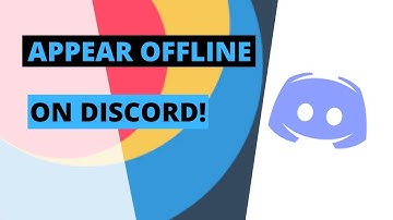 How To Appear Offline ON DISCORD! Easy Trick!