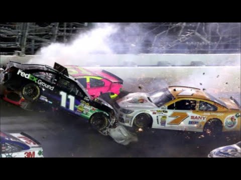 Video: Denny Hamlin Neto vrijednost: Wiki, oženjen, porodica, vjenčanje, plata, braća i sestre