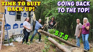TAKING IT BACK TO THE TOP | couple builds, tiny house, homesteading, offgrid, rv life, rv living |