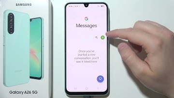Samsung Galaxy A26 5G: How to Turn On/Off RCS Chats