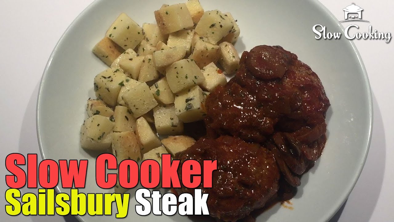 Slow Cooker Salisbury Steak