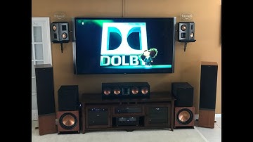 4K Dolby Atmos Sound test "Home Theater " + Klipsch POWERFUL Bundle