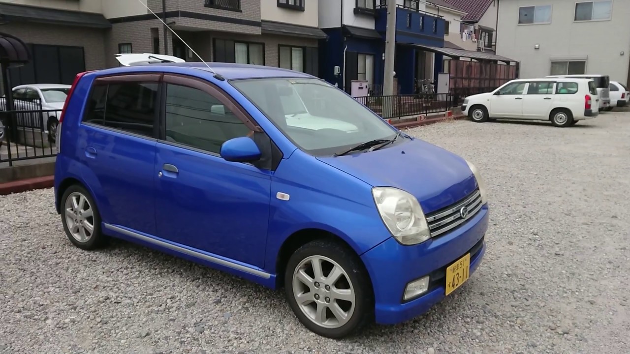 Rare car! Mira Avy Turbo 5-speed manual, fast blue, vehicle