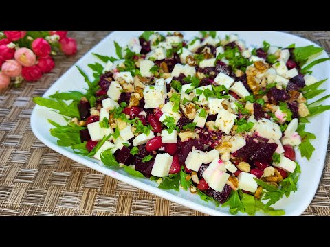 САЛАТ из СВЕКЛЫ! Вкусный и полезный. Ешь и худей! Подаю даже на Праздничный стол. Свекольный салат