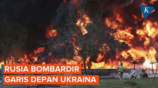 Rusia Gempur Pasukan Depan Ukraina dengan Artileri
