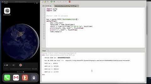 How OTP works ?( time based one time password)