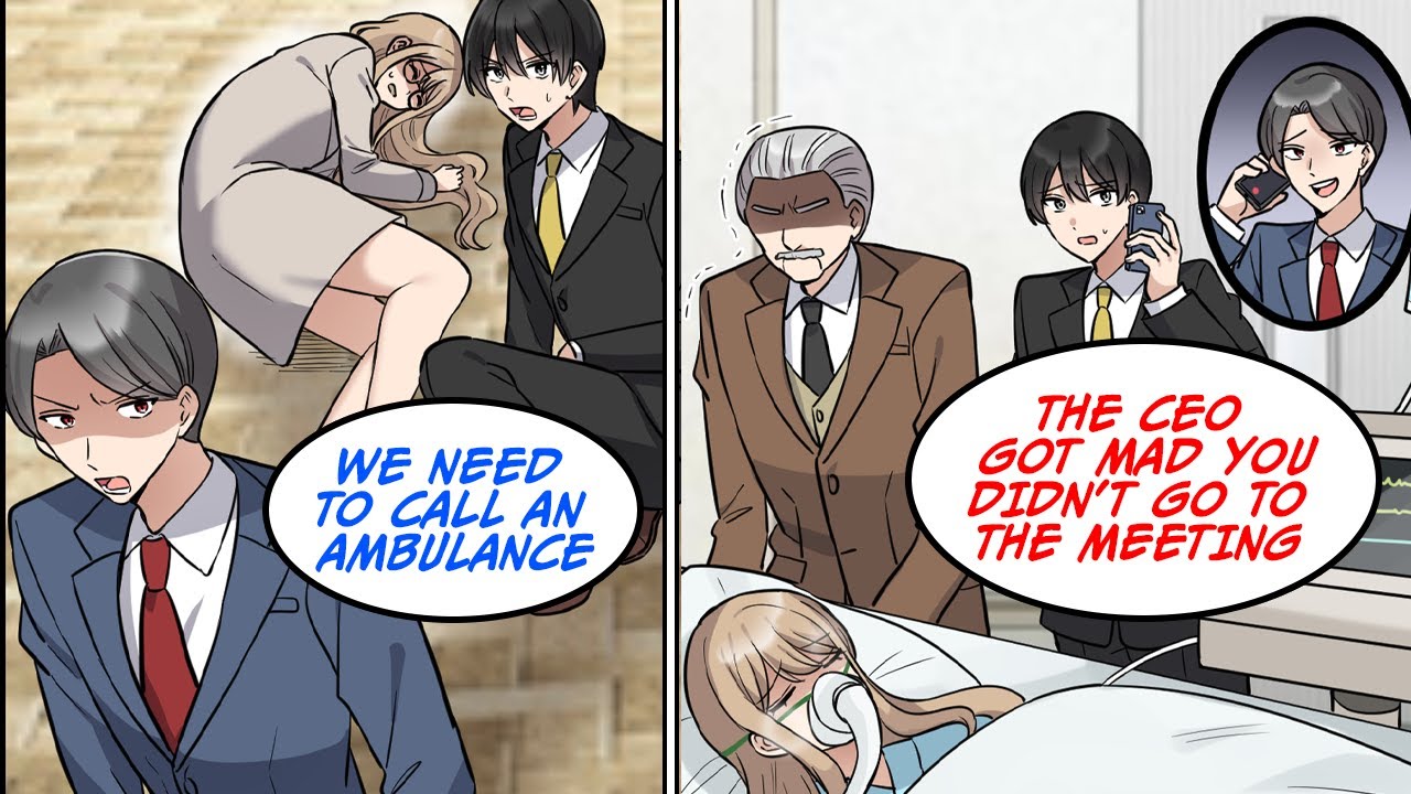 I couldn't go to the meeting since I was taking care of a woman [Manga Dub]