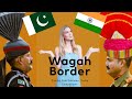 WAGAH BORDER  | Side by Side Comparison of Pakistan vs India Borders!