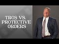 Difference between a temporary restraining order and a protective order   scroggins law group pllc