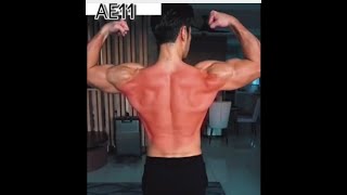 back - biceps - Abs) workouts at home) - تمارين لعضلات (الظهر - الباى - البطن) فى البيت