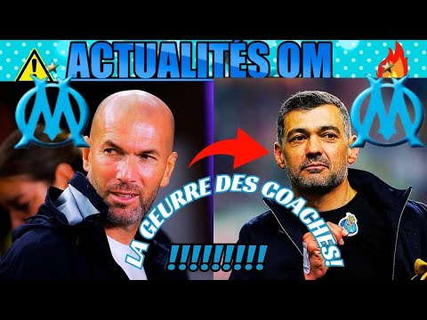 🟦⬜️ZIDANE BRISE LE SILENCE SUR L'OM : RÉVÉLATIONS EXPLOSIVES SUR SON AVENIR AVEC SERGIO CONCEIÇAO