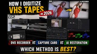 How I Digitize VHS Tapes in 2026 - DVD Recorder vs Capture Card vs AI Restoration