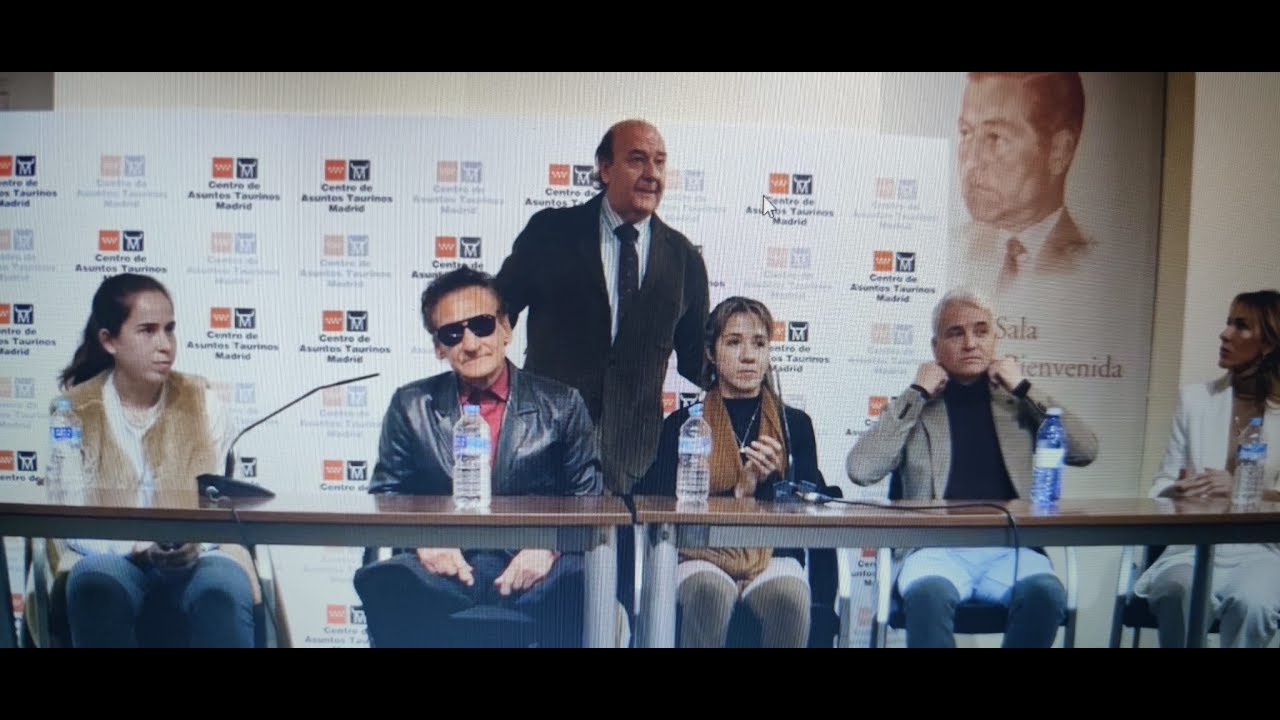 Eduardo Coca, Frascuelo, El Madrileño, Hilda Tenorio, Carla Otero y Mamen Sanchez Montoya