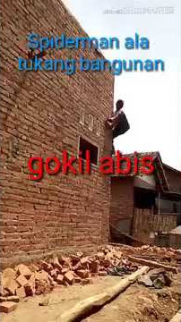 Video lucu tukang bangunan