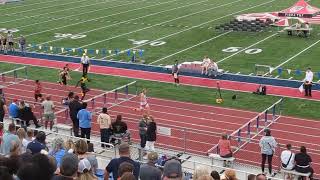110 14.38 NEW SCHOOL RECORD Regional Prelims Piqua 5/29/25
