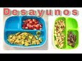 Desayunos fáciles para bebés de 12 meses en adelante | Desayunos con huevo y frutas