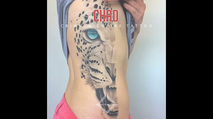 Snow Leopard Tattoo by Chad @chadlavers