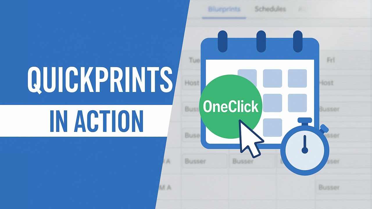 How to Use QuickPrints in SchedCheck (Step-by-Step Guide) - YouTube