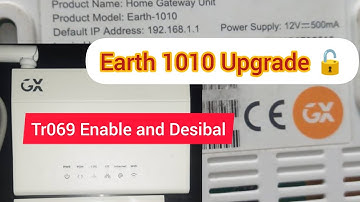 GX Earth -1010 upgrade file and Error fixing 🔓