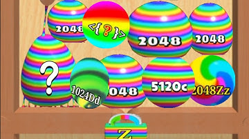 Blob Merge 3d - jelly 2048 🆚 Jelly Run 2048 Infinity Mode Game - All Levels part 1