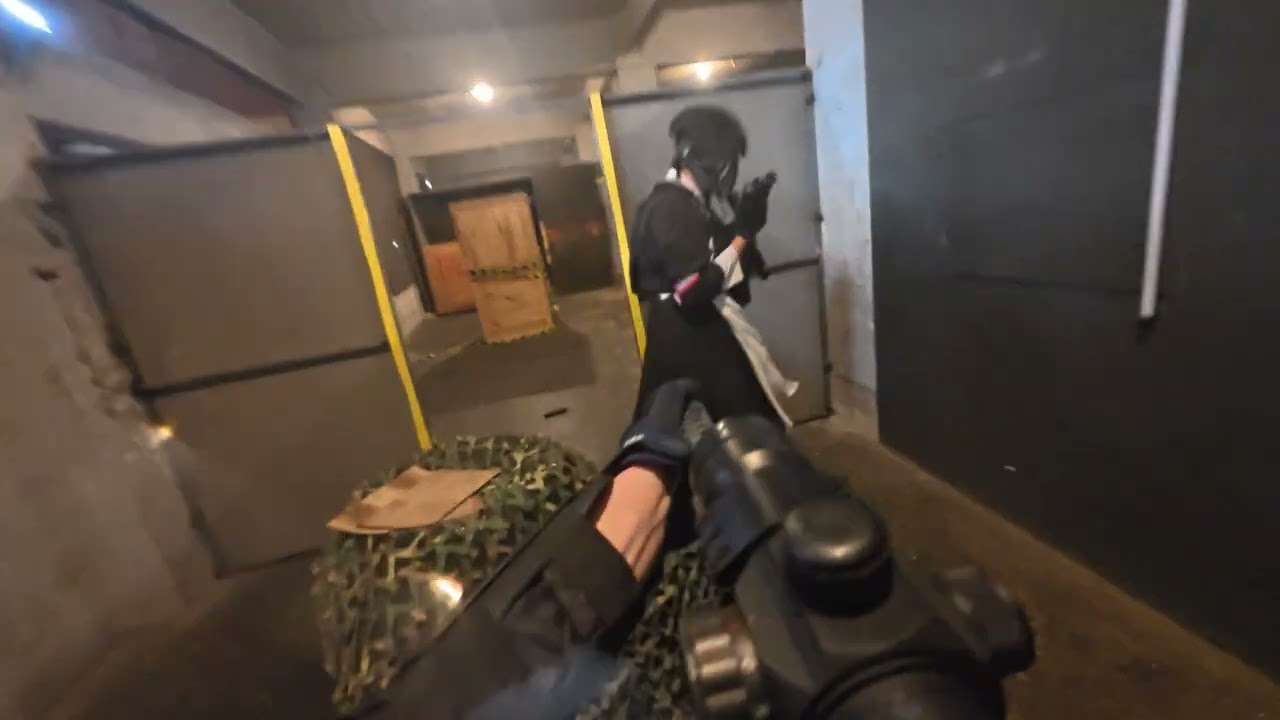 This rifle shoots like a shotgun