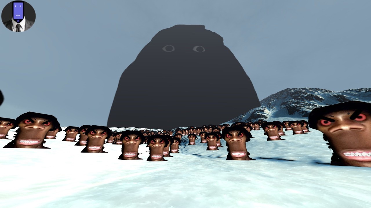 Angry Giant Munci Is Chasing Me And Many My Name Is Aughhhh