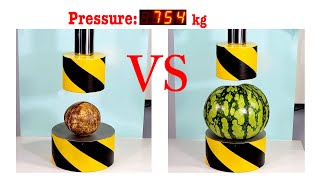 Who Will Win?how Many People Can Stand On The Watermelon?who Can Withstand The Most Pressure?