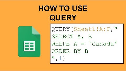 SQL in Google Sheets