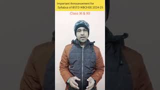 Business Studies (BSTD) WBCHSE Syllabus for 11 & 12 2024-25 ll বিজনেস স্টাডিজ সিলেবাস কিভাবে জানবেন