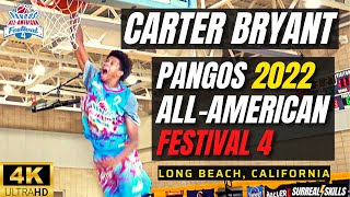 CARTER BRYANT (Fountain Valley) 5⭐ CLASS of '24 at the Pangos All-American Fest 4 in Long Beach 🏀🚀💯