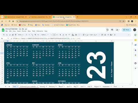 Automate Google Sheet Calendar Creation with App Script | Step-by-Step Tutorial