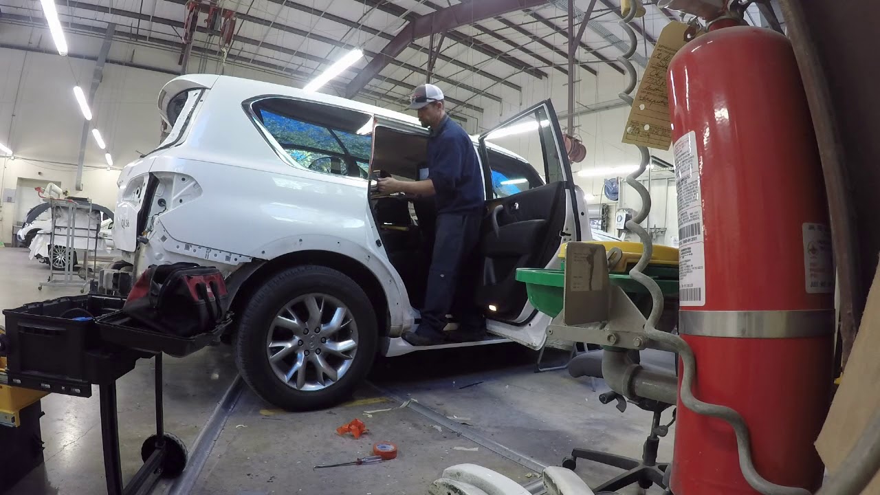 Infiniti QX56/QX80 Quarter Glass Removal R&I YouTube