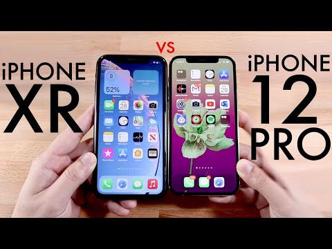 iPhone 12 vs iPhone XR. 